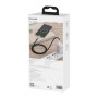 Дата кабель USB 2.0 AM to USB-C 1.0m Cafule Metal 66W black Baseus (CAKF000101) Дата кабель USB 2.0 AM to USB-C 1.0m Cafule Metal 66W black Baseus (CAKF000101)