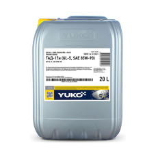 Трансмісійна олива Yuko ТАД-17и GL-5, SAE 85W90 20л (4820070240528)