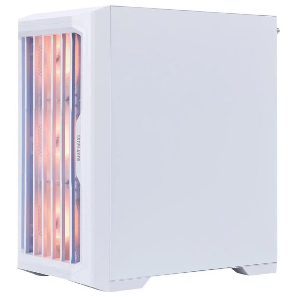 Корпус для ПК 1stPlayer H2-WH-4F7-W