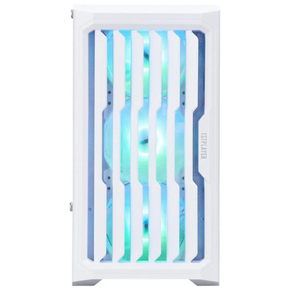 Корпус для ПК 1stPlayer H2-WH-4F7-W