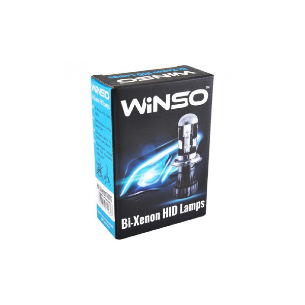 Автолампа WINSO H4 6000K, 85V, 35W P43t-38 (744600)