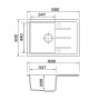 Мийка кухонна GRANADO Blanos ivory (gr2504) Мийка кухонна GRANADO Blanos ivory (gr2504)