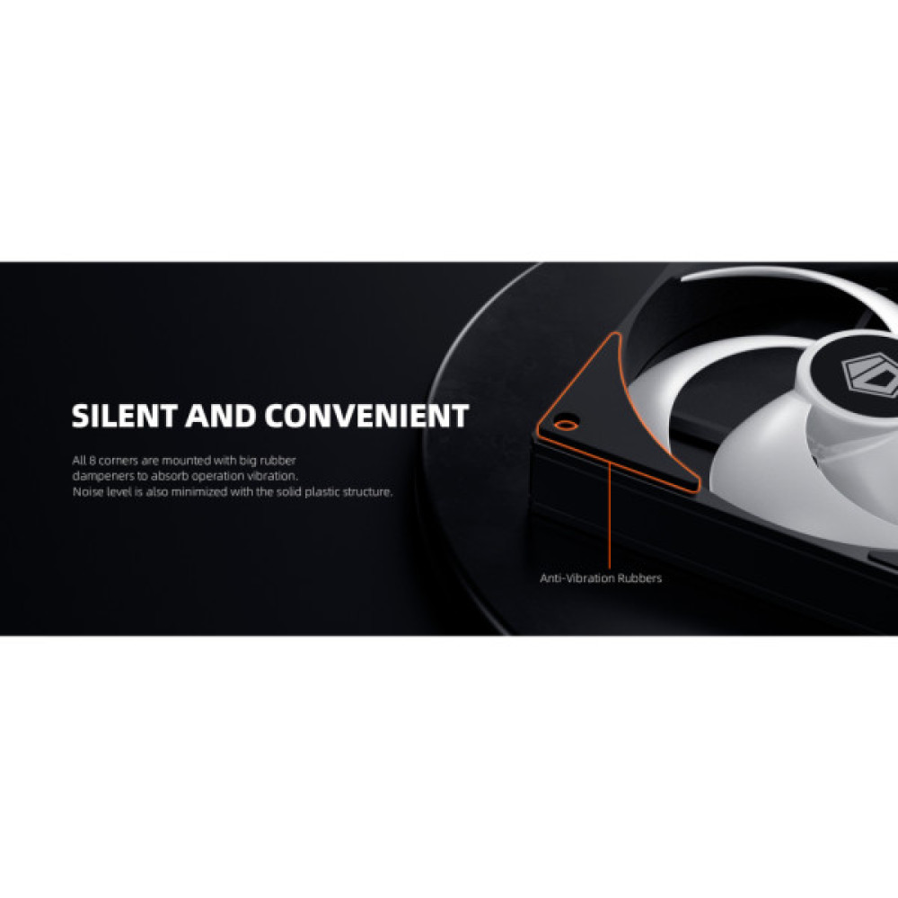 Кулер до корпусу ID-Cooling AS-120-ARGB-K TRIO