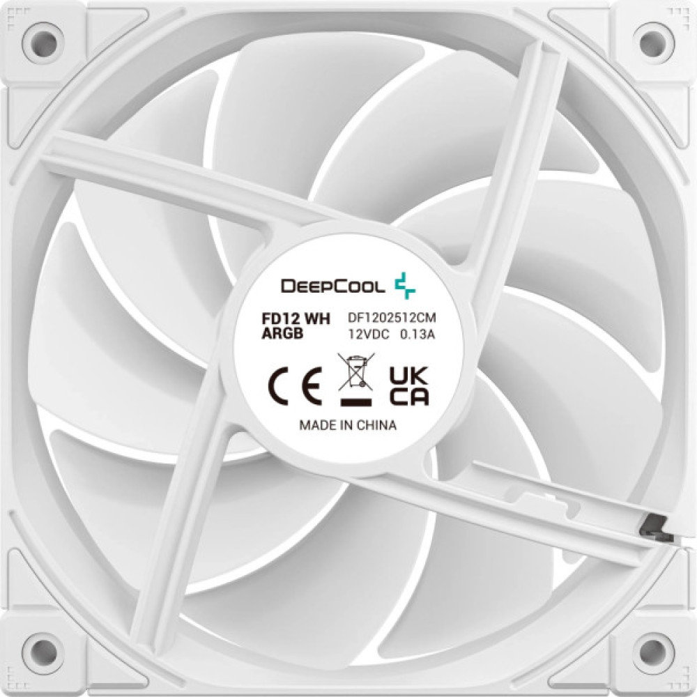Кулер до корпусу Deepcool FD12 WH (R-FD12-WHNPN1-G)