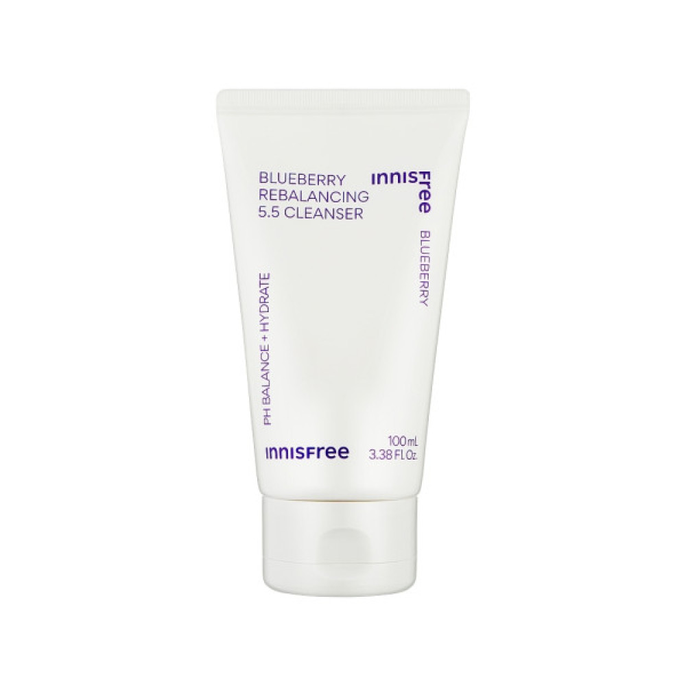 Пінка для вмивання Innisfree Blueberry Rebalancing 5.5 Cleanser 100 мл (8809843690186)