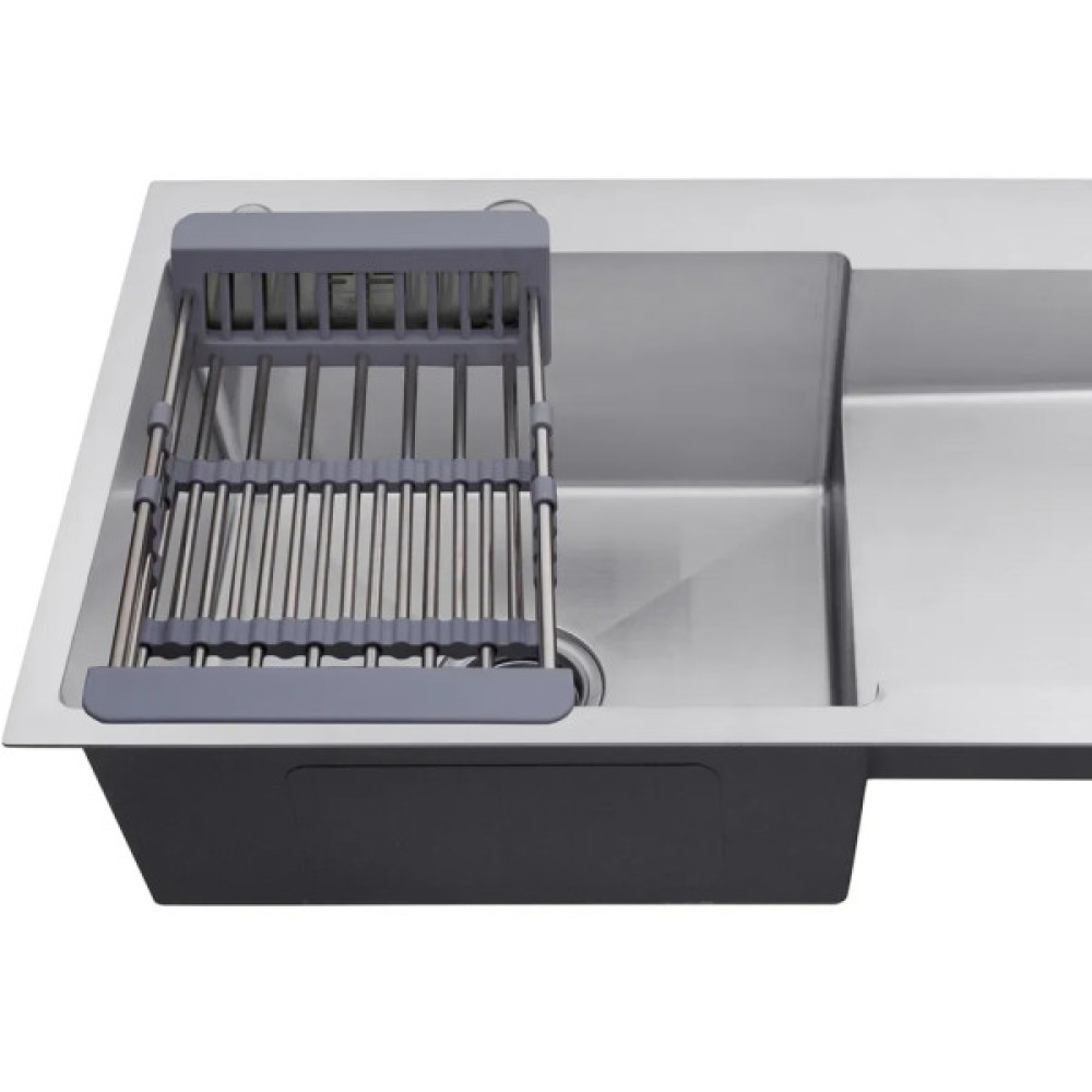 Мийка кухонна Kroner Geburstet-7848LHM (CV030021)