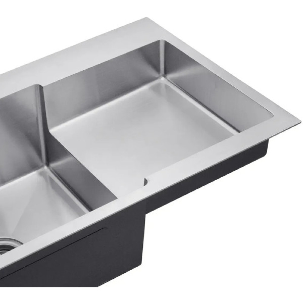 Мийка кухонна Kroner Geburstet-7848LHM (CV030021)