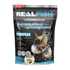 Прикормка Real Fish Silver Series Універсал Ваніль-карамель 1kg (809.00.39)