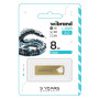 USB флеш накопичувач Wibrand 8GB Taipan Gold USB 2.0 (WI2.0/TA8U2G) USB флеш накопичувач Wibrand 8GB Taipan Gold USB 2.0 (WI2.0/TA8U2G)
