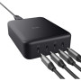Зарядний пристрій Trust Maxo 4xUSB-C PD240W GaN Black (25413_TRUST) Зарядний пристрій Trust Maxo 4xUSB-C PD240W GaN Black (25413_TRUST)
