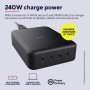 Зарядний пристрій Trust Maxo 4xUSB-C PD240W GaN Black (25413_TRUST) Зарядний пристрій Trust Maxo 4xUSB-C PD240W GaN Black (25413_TRUST)