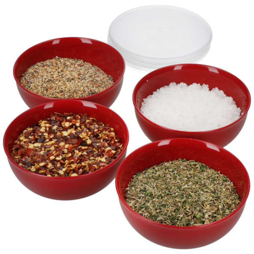 Піала KitchenAid Universal, набір 4 шт з кришками, 28 г (KQG177BXERE)