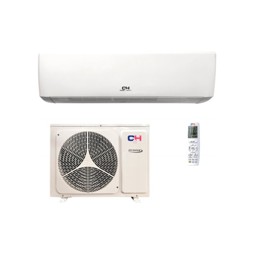 Кондиціонер Cooper&Hunter Vital 70м2 інвертор 24000BTU 6.2кВт A++/A+ -15°С Wi-Fi R32 білий