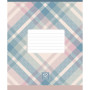 Зошит Школярик Plaid pattern 12 аркушів лінія (012-3345L)