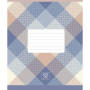 Зошит Школярик Plaid pattern 12 аркушів лінія (012-3345L)