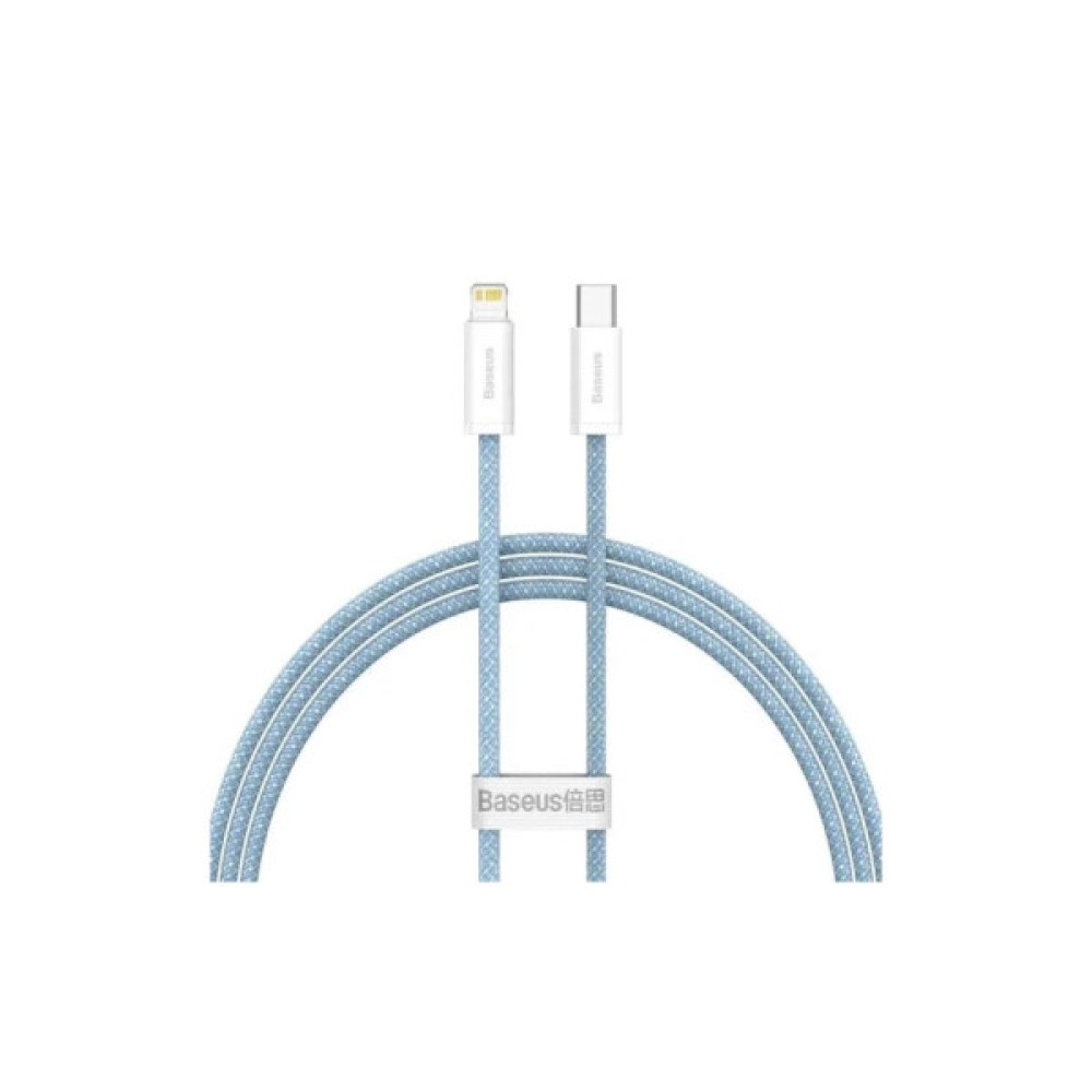 Дата кабель USB-C to Lightning 1.0m 20W blue Baseus (CALD000003)