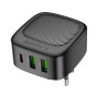 Зарядний пристрій BOROFONE BAS23A Lucky 1xUSB-C + 2xUSB PD30W Black (6941991109386) Зарядний пристрій BOROFONE BAS23A Lucky 1xUSB-C + 2xUSB PD30W Black (6941991109386)