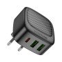 Зарядний пристрій BOROFONE BAS23A Lucky 1xUSB-C + 2xUSB PD30W Black (6941991109386) Зарядний пристрій BOROFONE BAS23A Lucky 1xUSB-C + 2xUSB PD30W Black (6941991109386)