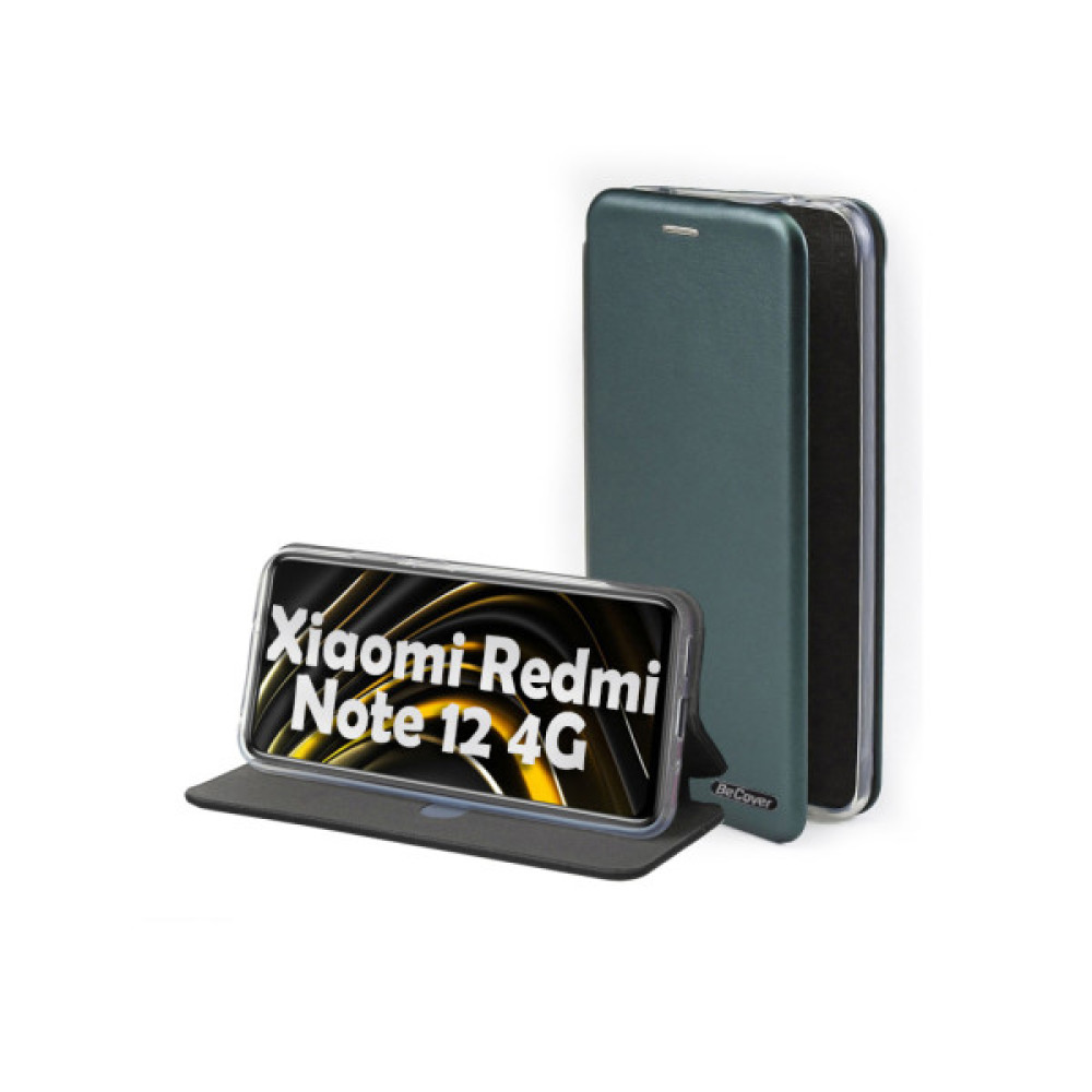 Чохол до мобільного телефона BeCover Exclusive Xiaomi Redmi Note 12 4G Dark Green (709058) Чохол до мобільного телефона BeCover Exclusive Xiaomi Redmi Note 12 4G Dark Green (709058)