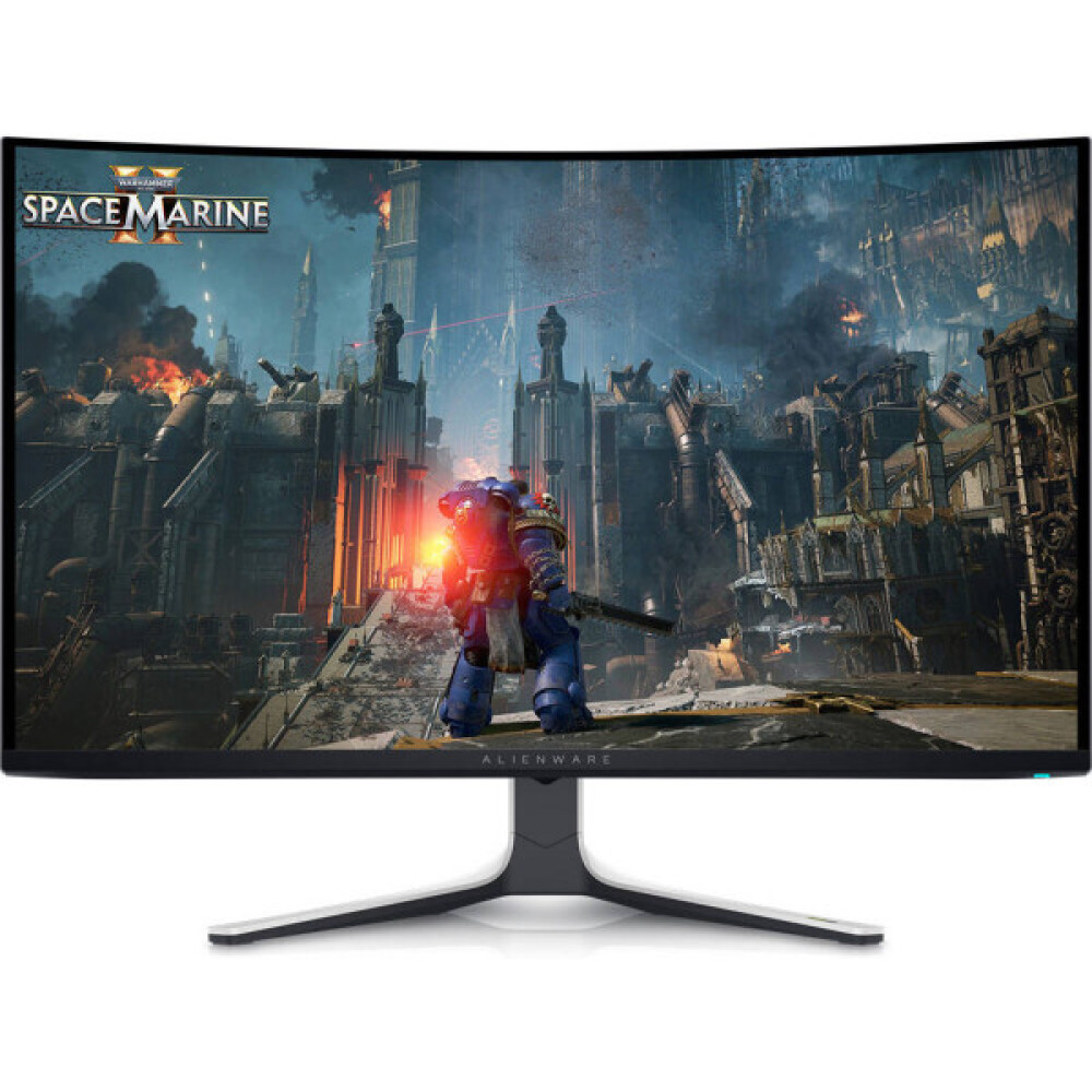 Монітор DELL 31.6" AW3225QF 2xHDMI, DP, USB, QD-OLED, 3840x2160, 240Hz, 0.03ms, DCI-P3 99%, CURVED, G-SYNC, FreeSync, Pivot, HDR TrueBlack 400