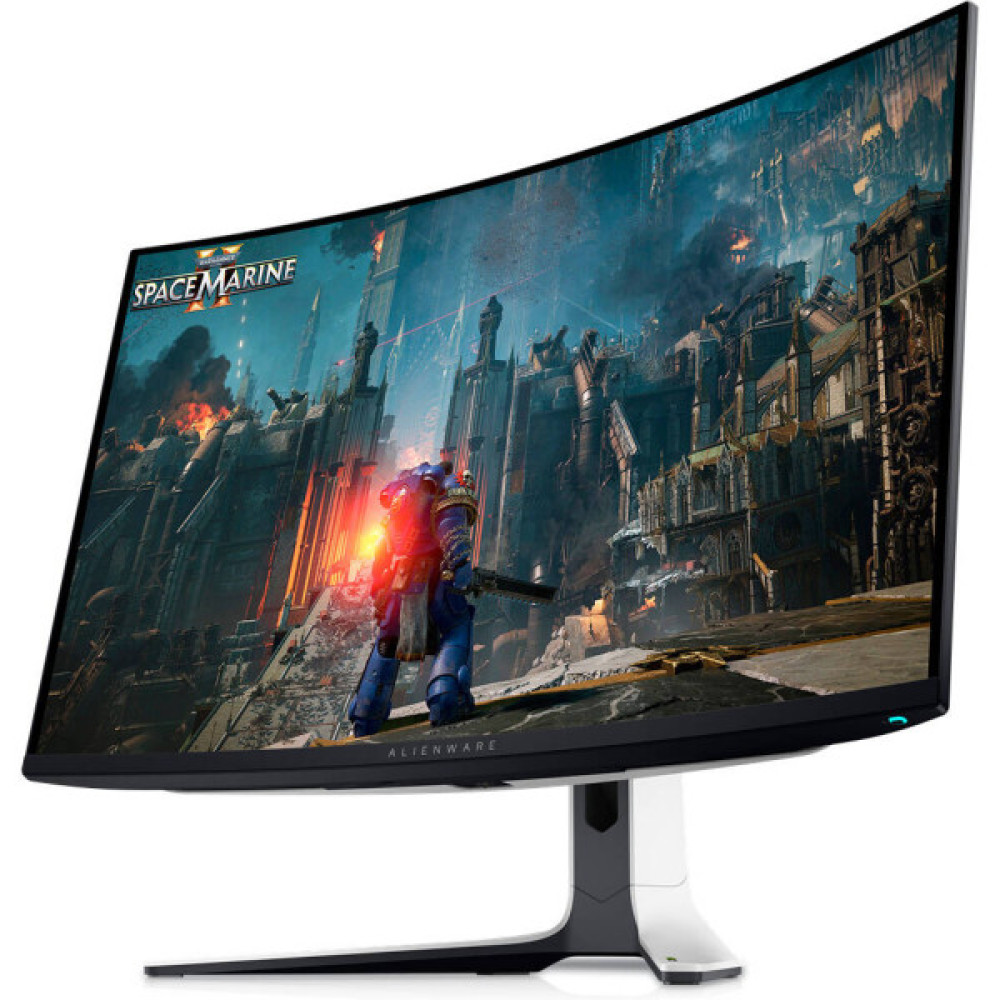 Монітор DELL 31.6" AW3225QF 2xHDMI, DP, USB, QD-OLED, 3840x2160, 240Hz, 0.03ms, DCI-P3 99%, CURVED, G-SYNC, FreeSync, Pivot, HDR TrueBlack 400
