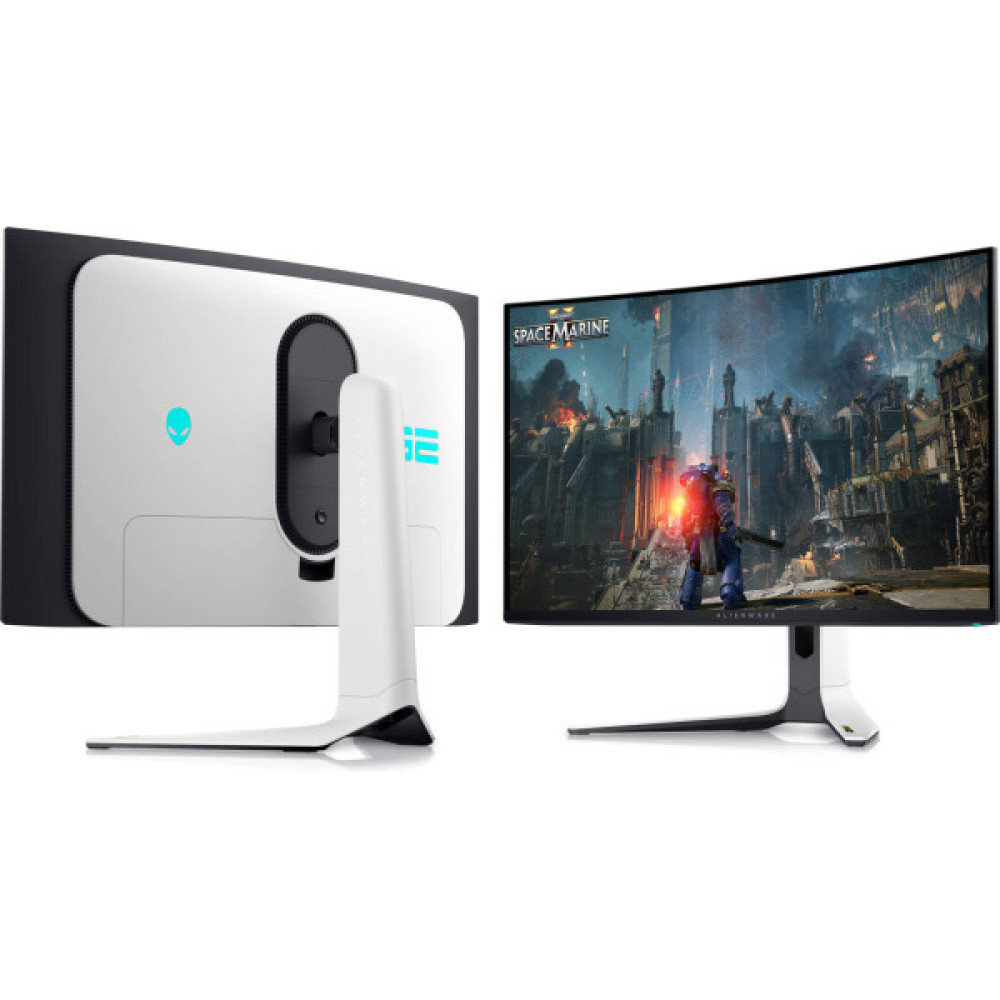 Монітор DELL 31.6" AW3225QF 2xHDMI, DP, USB, QD-OLED, 3840x2160, 240Hz, 0.03ms, DCI-P3 99%, CURVED, G-SYNC, FreeSync, Pivot, HDR TrueBlack 400