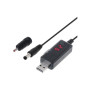 Кабель живлення USB to DC 3.5x1.35mm + 5.5x2.1mm 9V-12V Dynamode (KWS-912V)
