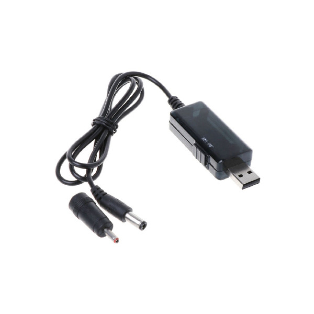 Кабель живлення USB to DC 3.5x1.35mm + 5.5x2.1mm 9V-12V Dynamode (KWS-912V)