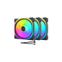 Кулер до корпусу PcCooler EF 120 ARGB BK 3 IN 1 Black Кулер до корпусу PcCooler EF 120 ARGB BK 3 IN 1 Black