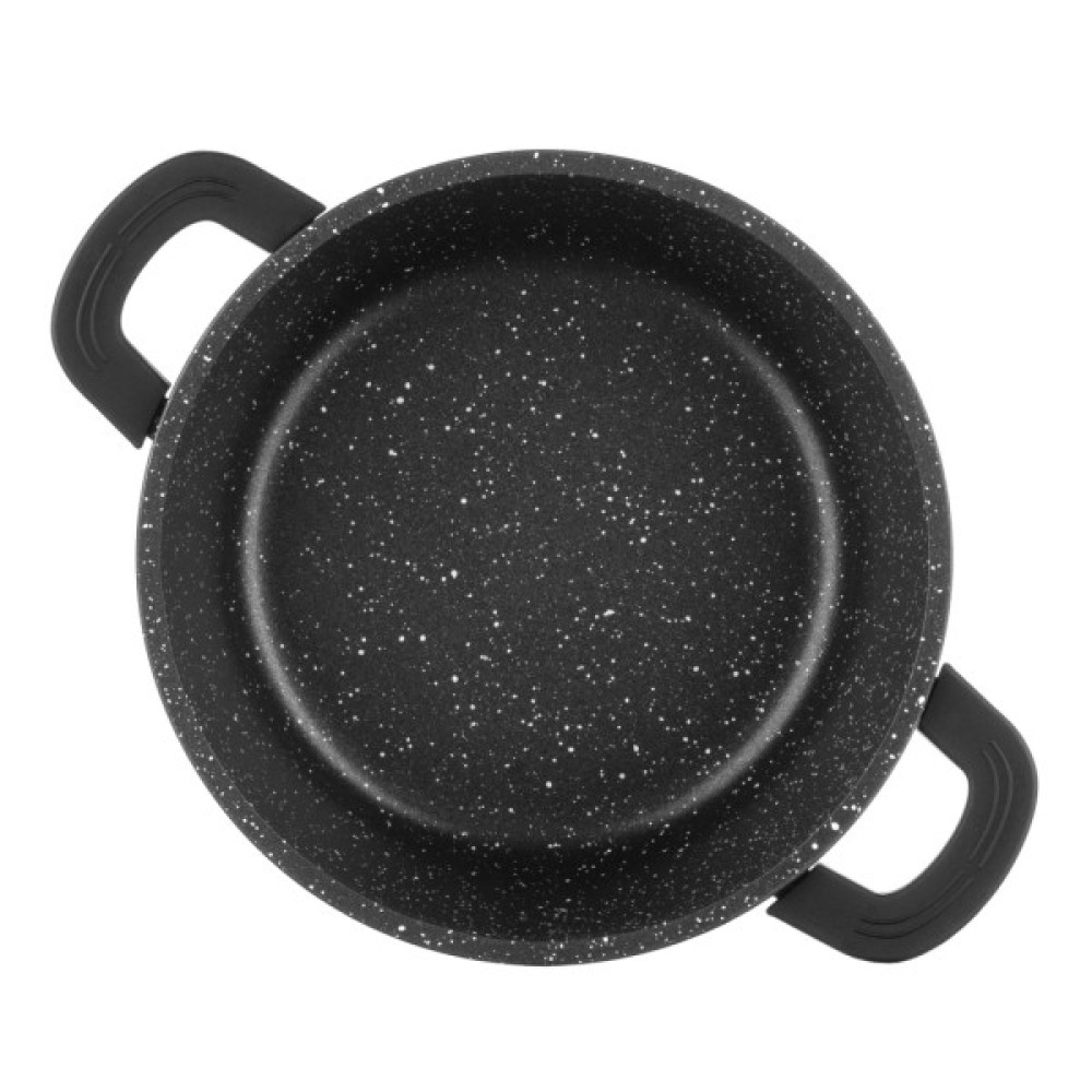 Каструля Ardesto Gemini Anzio, 1.8л, алюміній, чорний (AR2418GE)