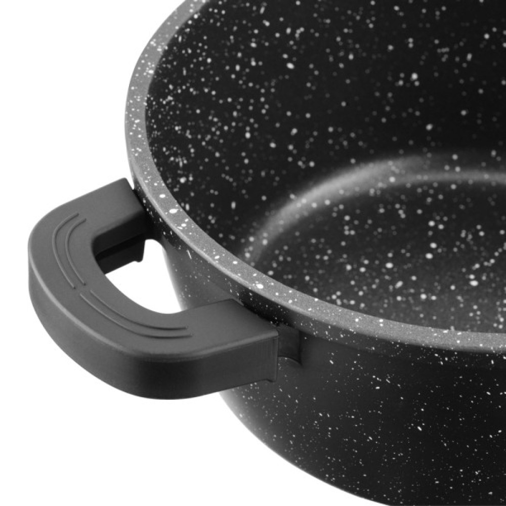 Каструля Ardesto Gemini Anzio, 1.8л, алюміній, чорний (AR2418GE)