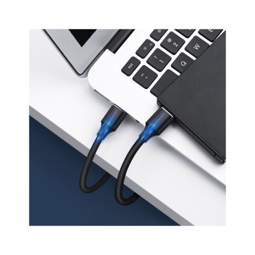 Дата кабель USB 2.0 AM/AM 1.0m black Ugreen (10309)