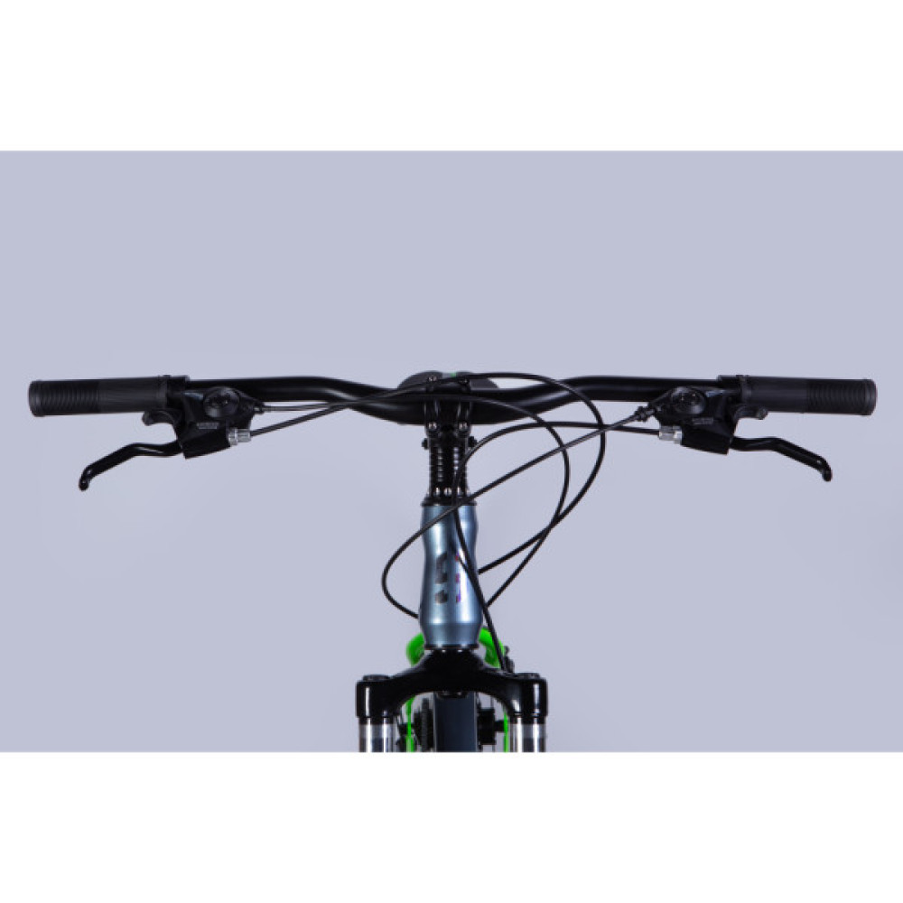 Велосипед Space 29" MARS DD FR рама-16" ST 2026 зелено-сріблястий (OPS-SP-29-152)
