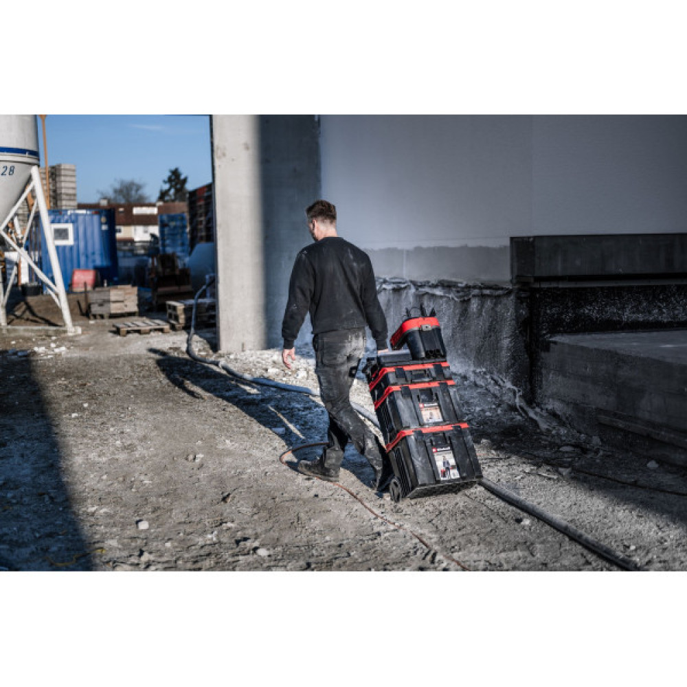 Пилосос професійний акумуляторний Einhell Professional TP-VC 18/10 Li BL 18В 130мбар контейнер 10л вологе/сухе прибирання Dust Class L 3.05кг без АКБ та ЗП