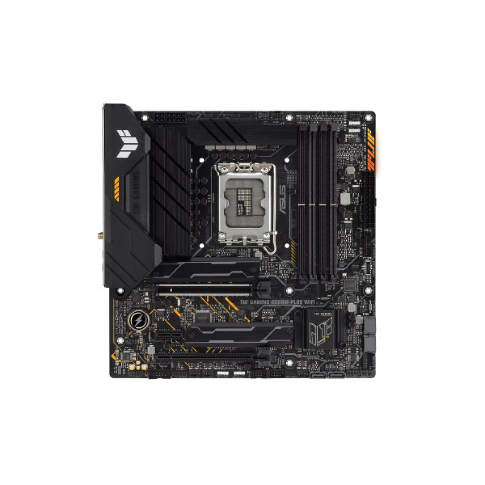 Материнcька плата ASUS TUF GAMING B660M-PLUS WIFI s1700 B660 4xDDR5 M.2 HDMI DP Wi-Fi BT mATX