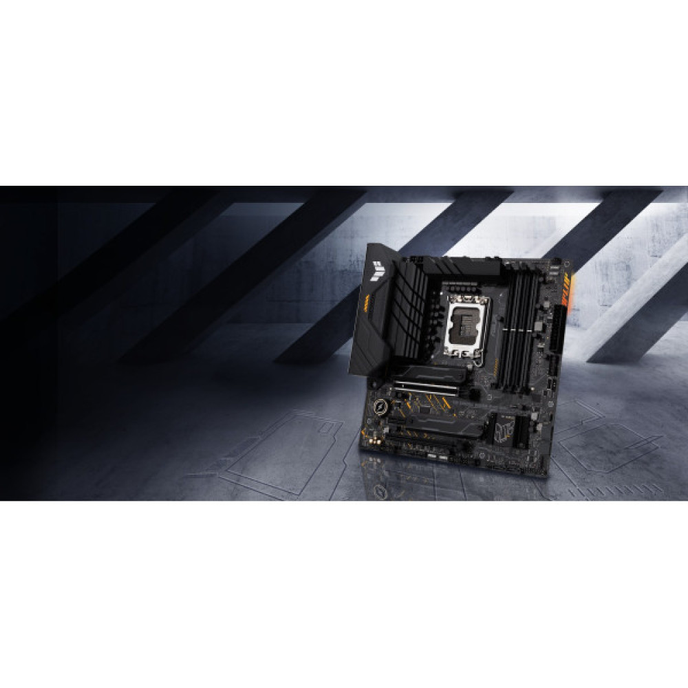Материнcька плата ASUS TUF GAMING B660M-PLUS WIFI s1700 B660 4xDDR5 M.2 HDMI DP Wi-Fi BT mATX
