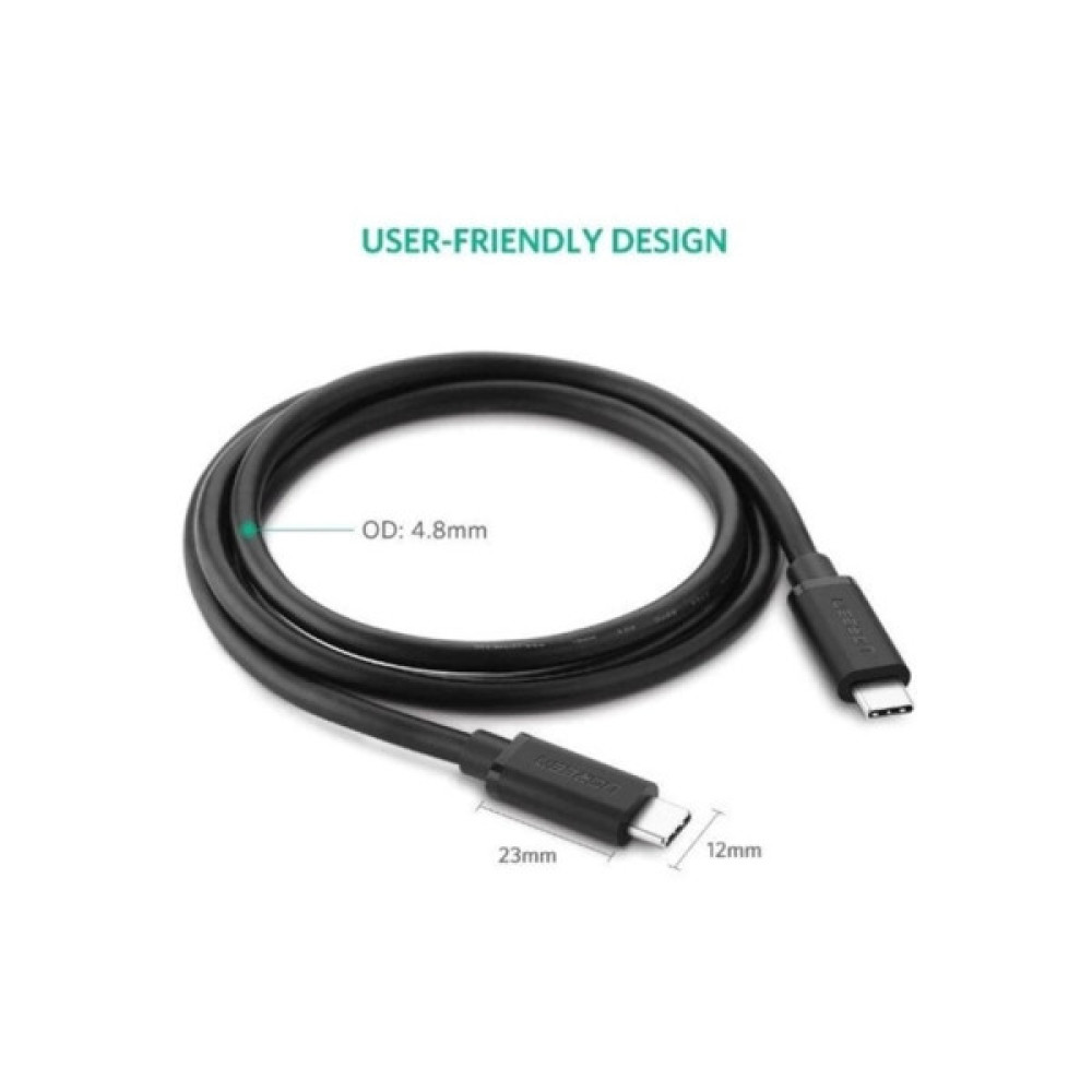 Дата кабель USB-C to USB-C 2.0m Ugreen (UGR-10306)