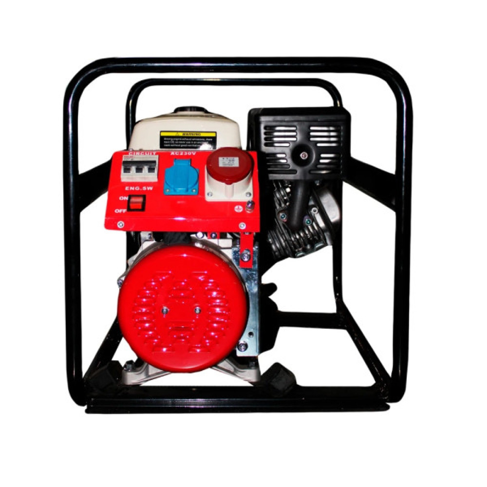 Генератор Carod CTH-6AM 3ф 220V/380V, 6kW, двиг.HONDA GX390 4-х такт., бензин, руч.стартер (CTH-6AM)