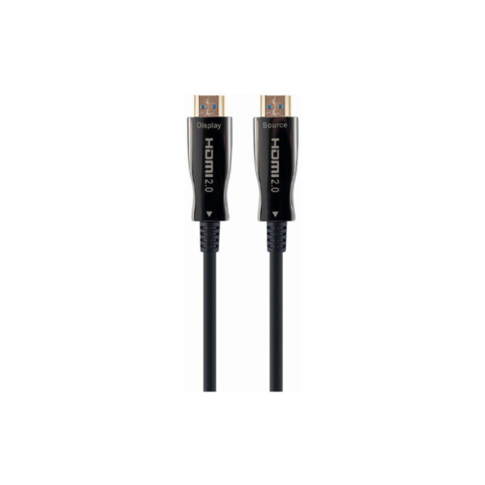Кабель мультимедійний HDMI M to HDMI M 40.0m V2.0 4K 60Hz AOC Cablexpert (CCBP-HDMI-AOC-40M)