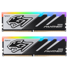 Модуль пам'яті для комп'ютера DDR5 32GB (2x16GB) 5600 MHz Panther RGB Apacer (AH5U32G56C5229BAA-2) Модуль пам'яті для комп'ютера DDR5 32GB (2x16GB) 5600 MHz Panther RGB Apacer (AH5U32G56C5229BAA-2)