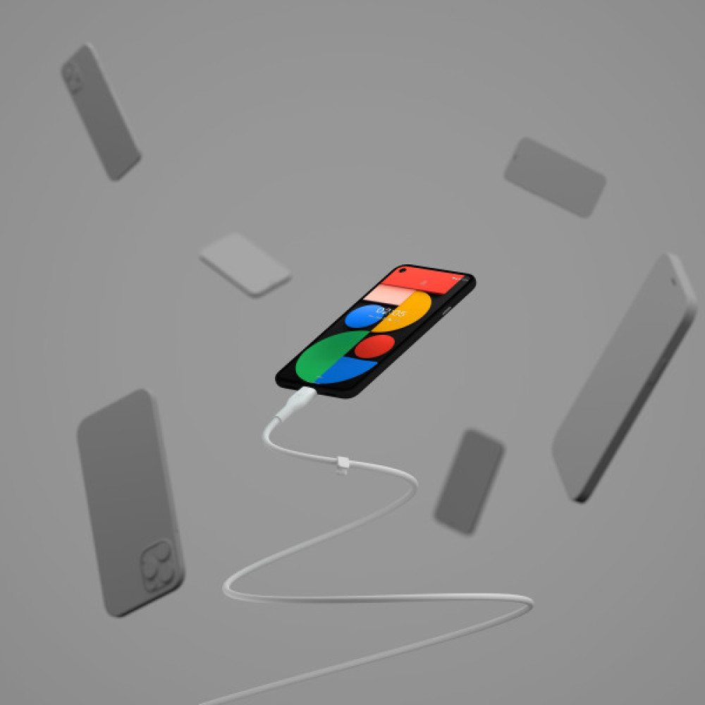 Кабель USB-A > USB-C заряджання/синхронізації Belkin 2м, 15Вт, Type-C, силіконовий з кліпсою, білий