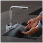 Змішувач Hansgrohe Aquno Select M81 , 21 см, хром (73836000) Змішувач Hansgrohe Aquno Select M81 , 21 см, хром (73836000)