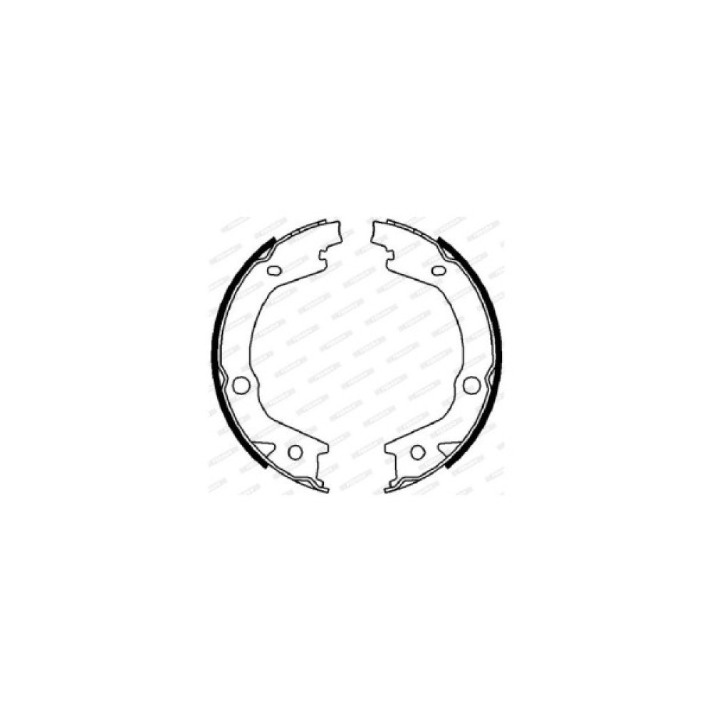 Гальмівні колодки FERODO FSB4021