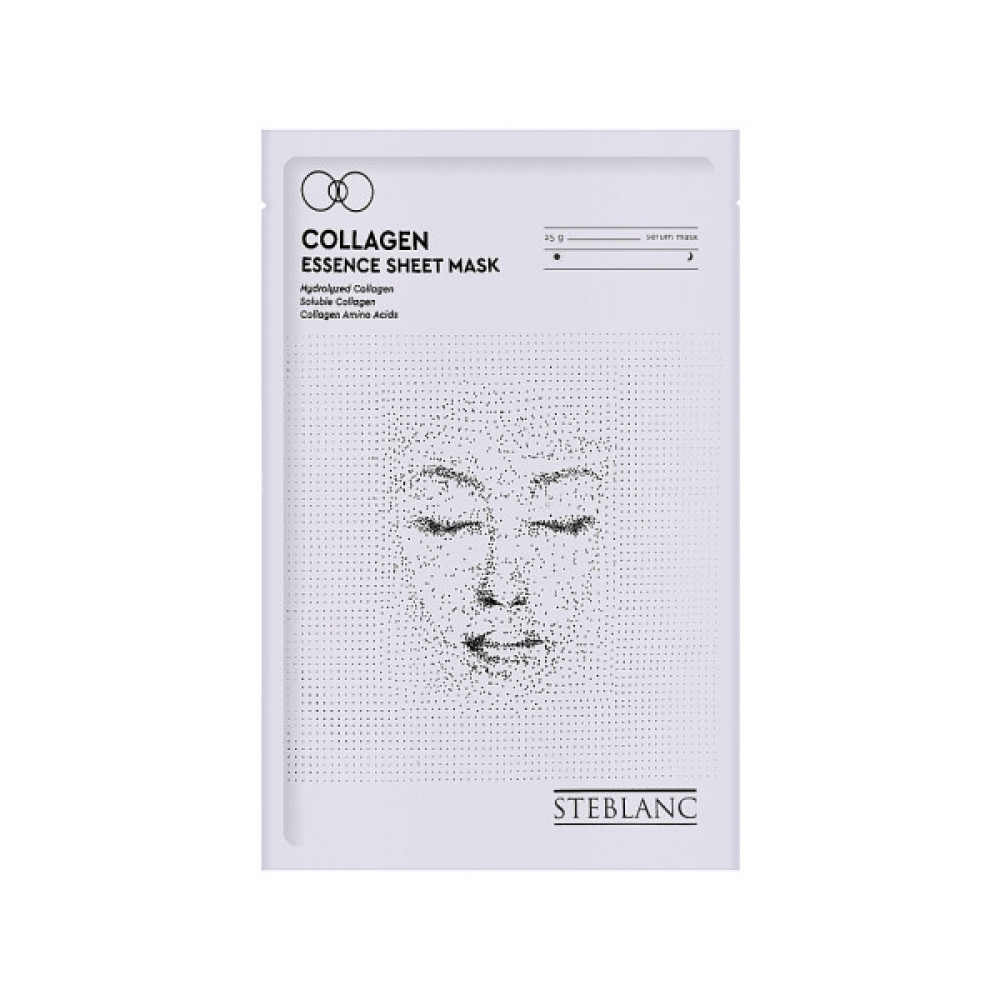 Маска для обличчя Steblanc Collagen Essence Sheet Mask 25 г (8809663753382)
