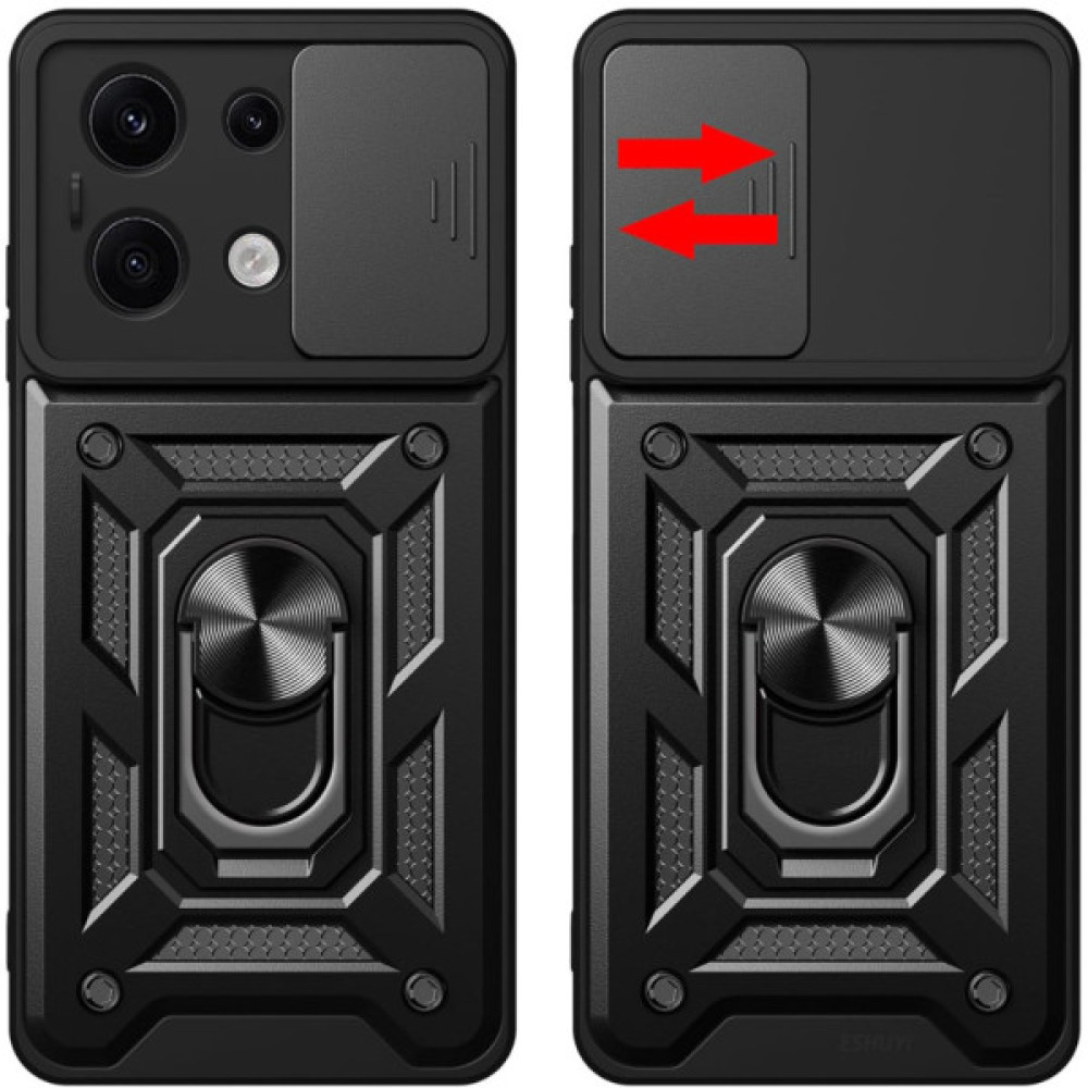 Чохол до мобільного телефона BeCover Military Xiaomi Redmi Note 13 5G Black (711030) Чохол до мобільного телефона BeCover Military Xiaomi Redmi Note 13 5G Black (711030)