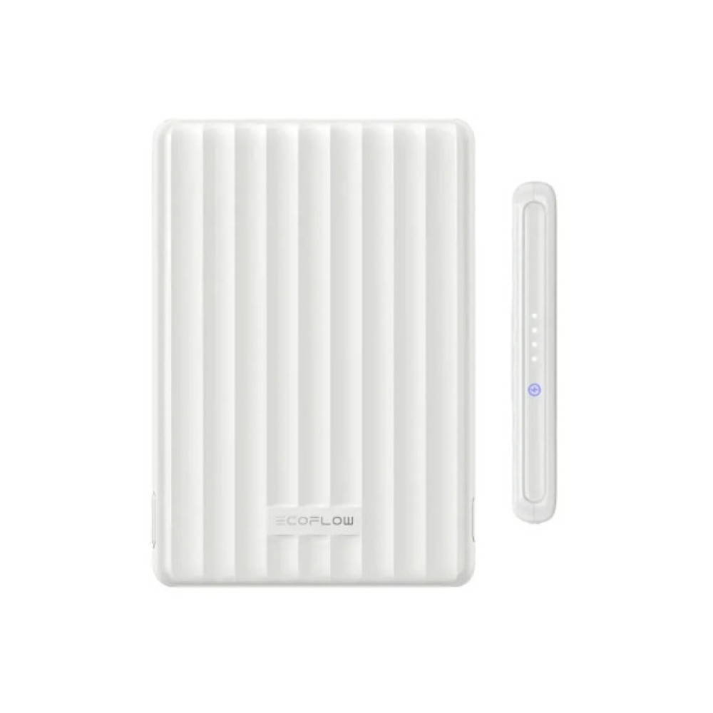 Батарея універсальна EcoFlow RAPID Mag Power Bank 5000mAh white (EF-RAPIDQI1-5K-W-EU)