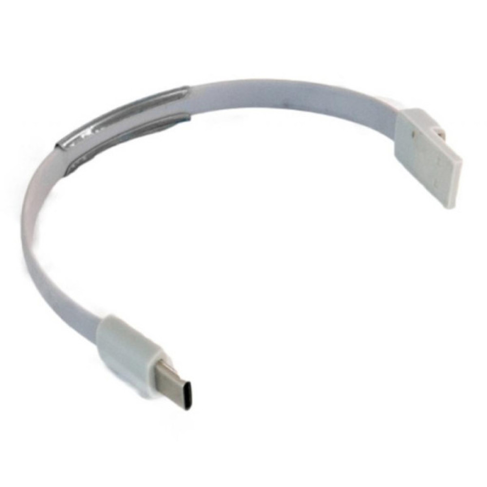 Дата кабель USB 2.0 AM to USB-C 0.2m grey Extradigital (KBU1779)