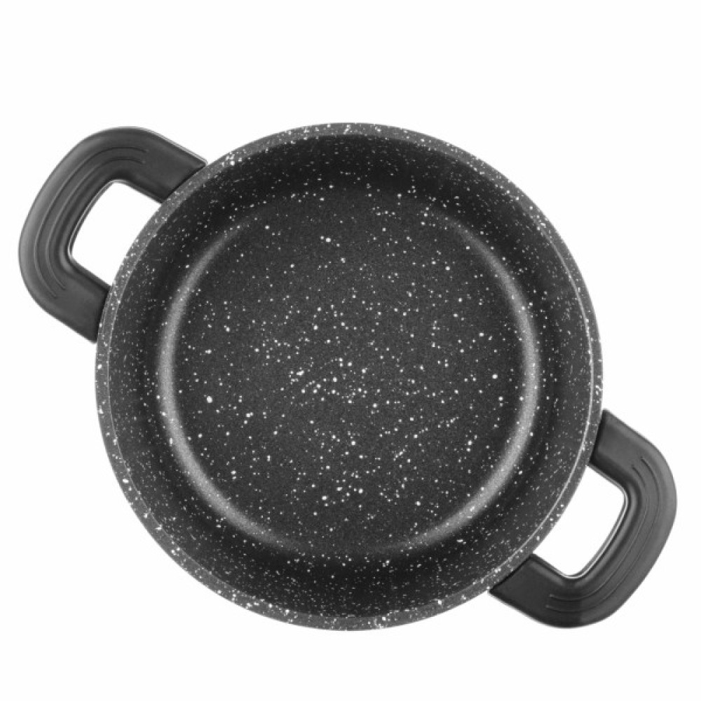 Каструля Ardesto Gemini Anzio, 1.2л, алюміній, чорний (AR2412GE)