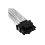 Кабель живлення video power 12+4pin PCIe Gen 5 12VHPWR 600W white Corsair (CP-8920332)