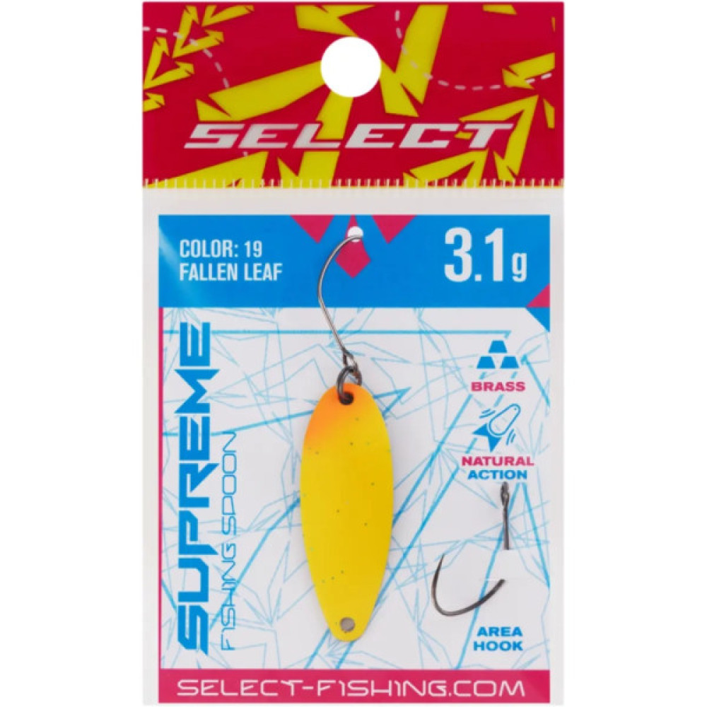 Блешня Select Supreme 3.1g 34mm 19 Fallen Leaf (1870.80.77)